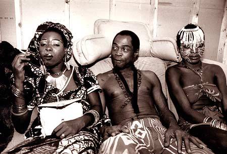 CANNOT BELIEVE IVE NEVER LISTENED 2 FELA KUTI BEFORE/SO FUNKY I THINK IMMA BOUT 2 IMPLODE.