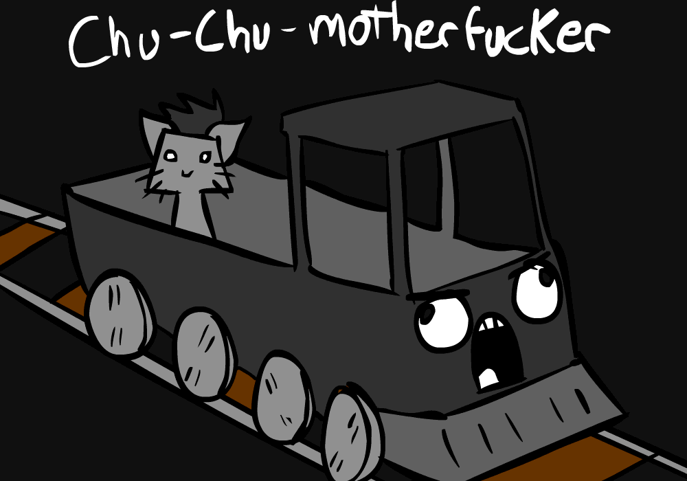 asklazycrazyluis:  “CHUKU-CHUKU-CHUKU-CHUKU-CHUKU” (Yes, it’s a train, yes,