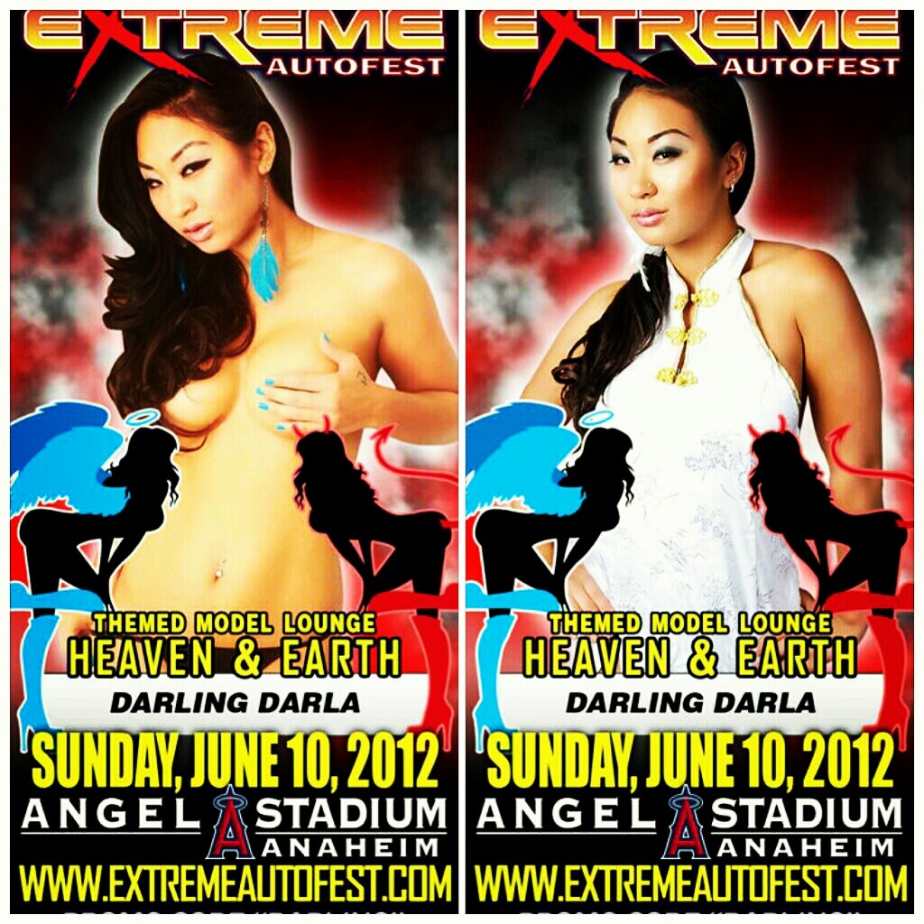 ilovedarlingdarla:  Extreme Autofest Carshow on Sunday, June 10, 2012 at Angel Stadium