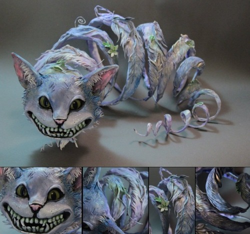 bookspaperscissors: New from Ellen Jewett of creaturesfromel: Cheshire Cat, Scaley Ship and Zen Turt
