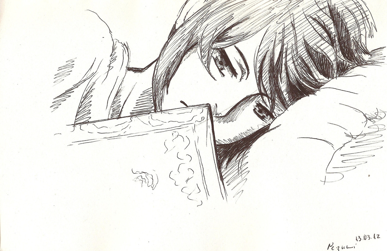 keptliving:  Nezumi reading… 