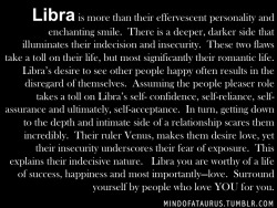 mindofataurus: Libra is more than their effervescent