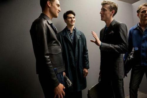 Backstage | Ermenegildo Zegna Spring Summer 2013 Show