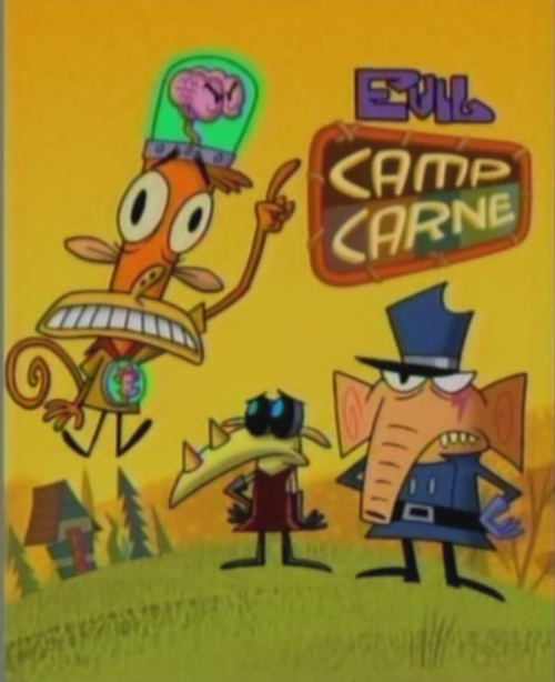 2000ish:Crossover posters from the credits of “Grim Adventures Of The KND&quot;