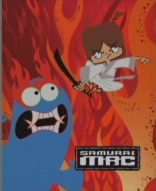 2000ish:  Crossover posters from the credits of “Grim Adventures Of The KND” 