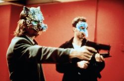 gunsandposes:  Eric Stoltz and Gary Kemp in Killing Zoe, 1993, directed by Roger Avary.