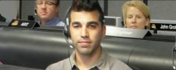 Bobak Ferdowsi aka Mohawk Guy. CURIOSITY LANDED!