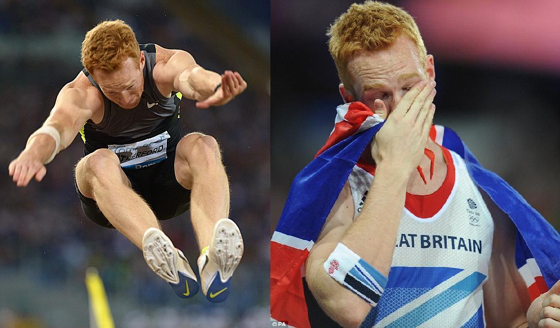 Long jump Gold medalist Greg Rutherford