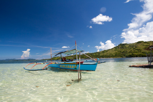 Caramoan Islands, Philippines. Our boat for island hopping.  For more photos check out my flick