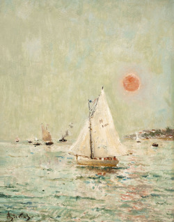 art-and-dream:  Marine Le Havre Alfred Stevens.