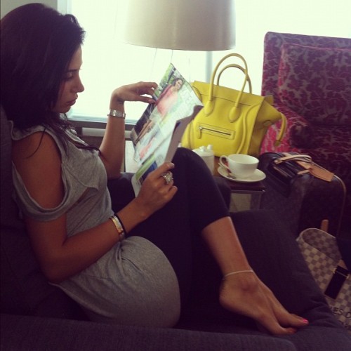 Classy chick!