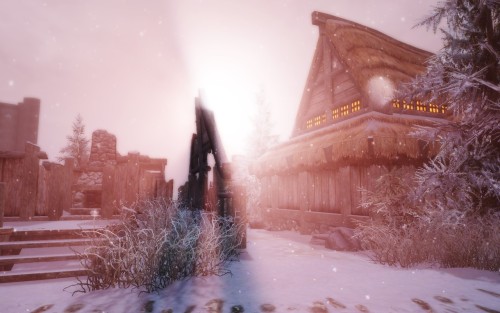 ebbyashia:  Winterhold, Azura’s star and Shrine of Azura.