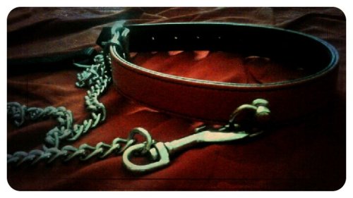 Collared.