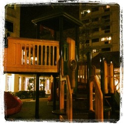 Post workout photo&hellip; #playground #kidatheart (Taken with Instagram)