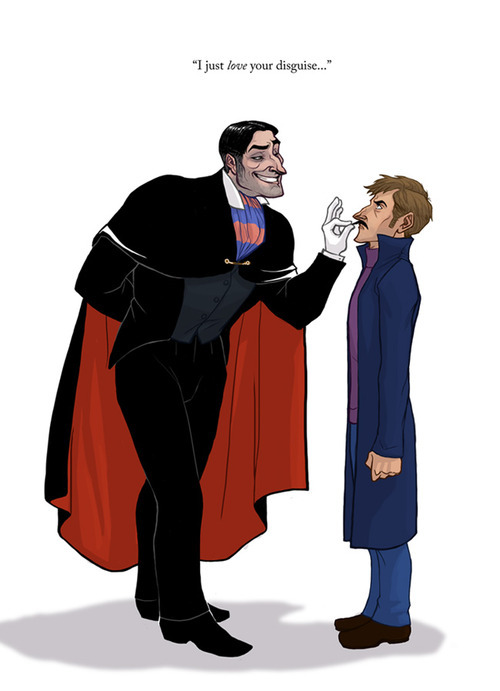 zombieskully:  nekokell:  Just Perfect!  The Great Human Detective by rosynose