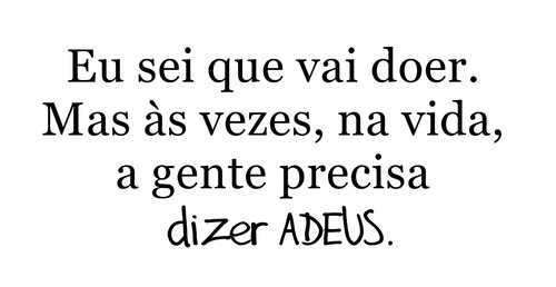Vida é brisa passageira