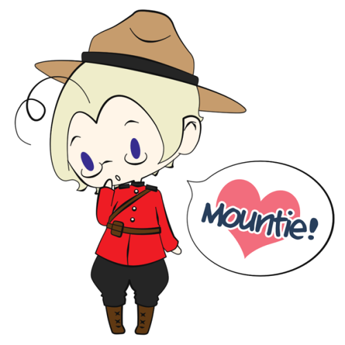 monobuu:Various outfits of Canada![edit: fixed his ahoge! OTL]
