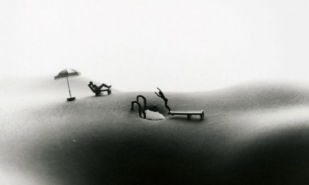 designoclock:  Bodyscapes by Allan Teger. Allan uses nude bodies as the landscape