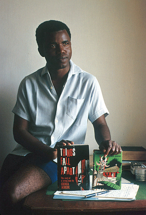 ukpuru:Novelist Chinua Achebe, Enugu, Nigeria, Eliot Elisofon, 1959.