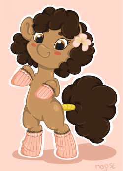 I couldn&rsquo;t resist posting this here o3o my part of an art trade with this lovely pony. She also has an ask blog :3 She&rsquo;s so cute I cried rainbows while drawing it.