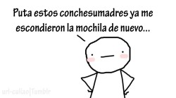 miss-pollo:  me carga que hagan esa weá :c después me siento super imbécil buscándola u_u  