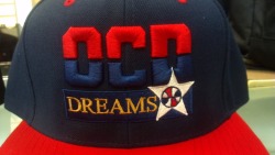 In honor of the Olympics game we will be releasing a limited edition O.C.D dreams snap back  Buy here