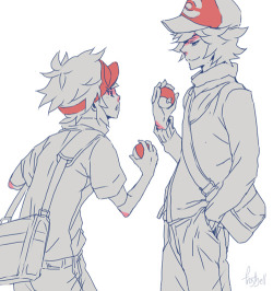 frostbell:  “I have a pokemon now, Touya!