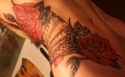 healthsperation:  to show off tattos