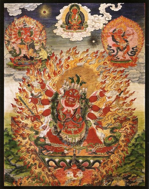 Hayagriva ‘Secret Accomplishment’(Tibetan: tam drin sang drup. English: Horse Neck)