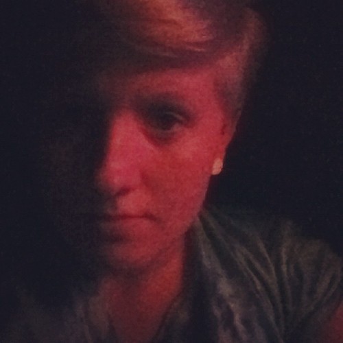 Laying in bed. (Taken with Instagram)