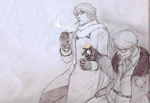 stargazingduo:  いるかい？ Pixiv ID: 7240989Member: sera 