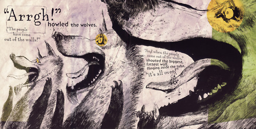 canisalbus: The Wolves In The Walls -Illustrations by Dave McKean