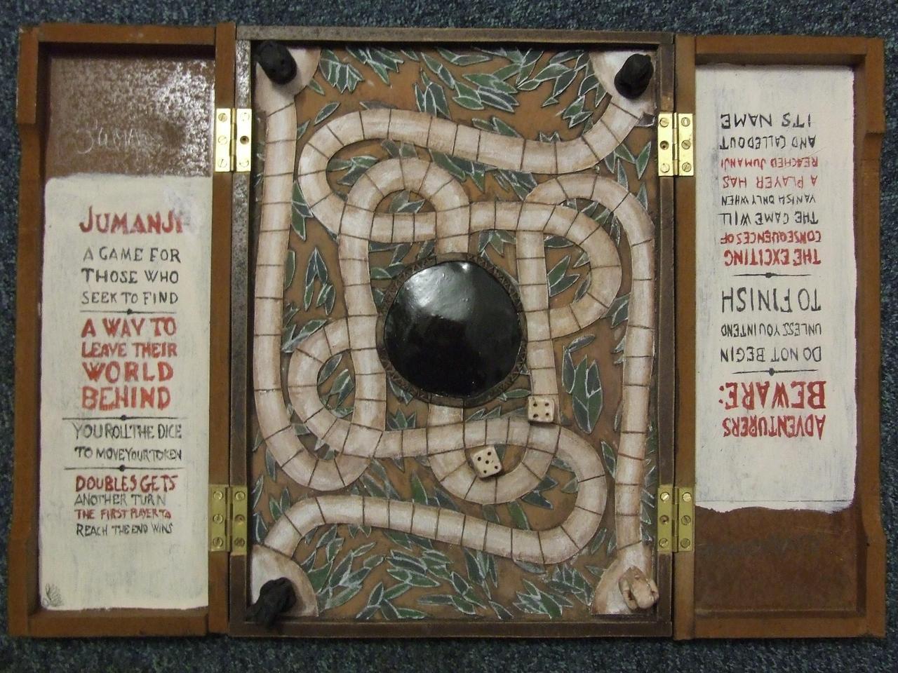 Jumanji Game Board.Â 1995.