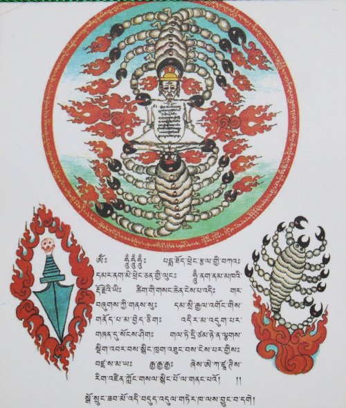 Amulet averting gyalpo spirits / demons