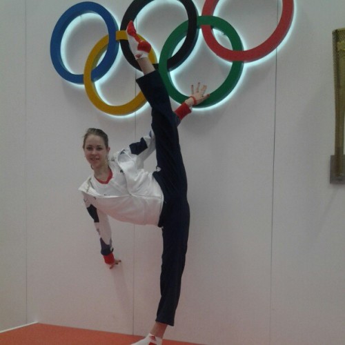 #TeamGB @jonesy90 Francesca Jones rhythmic gymnastics (Taken with Instagram)