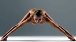  Nude Yoga Wide   beautifulsexyperfection: