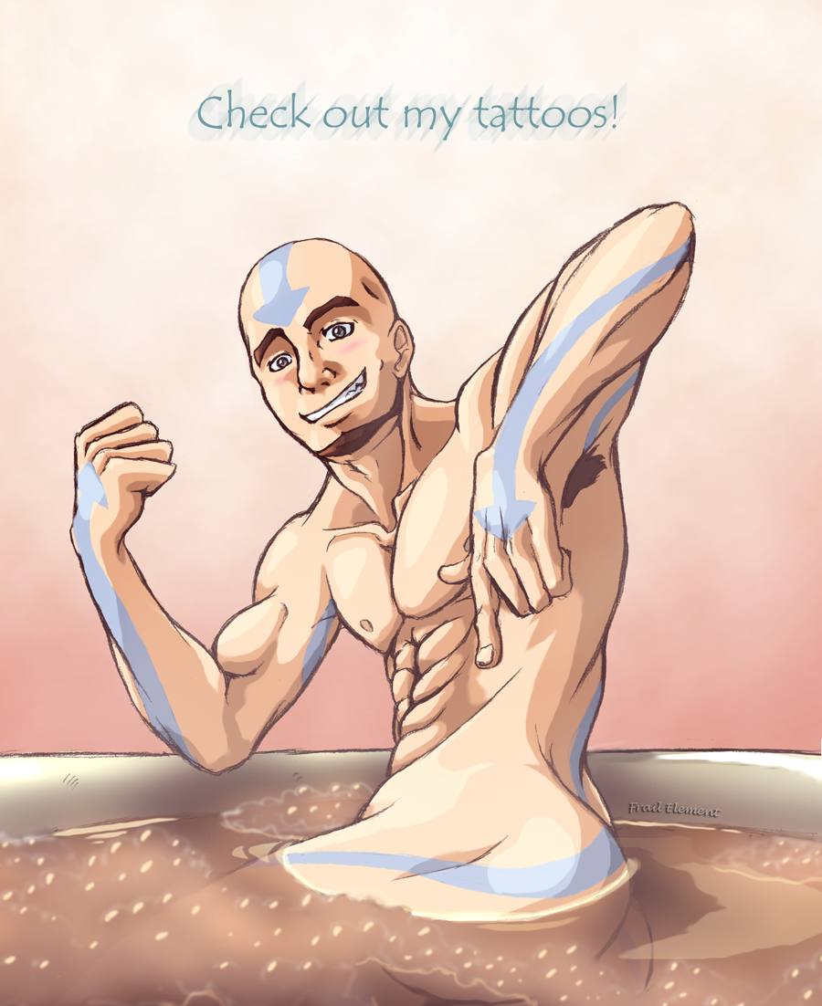 Aang naked