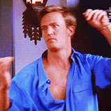 rachelsgreen:  Chandler Bing and his facial expressions 