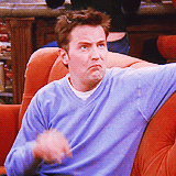 rachelsgreen:  Chandler Bing and his facial expressions 