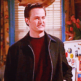 rachelsgreen:  Chandler Bing and his facial expressions 