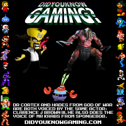 Didyouknowgaming:  Crash Bandicoot And God Of War. Submitted By Hunter Desander.