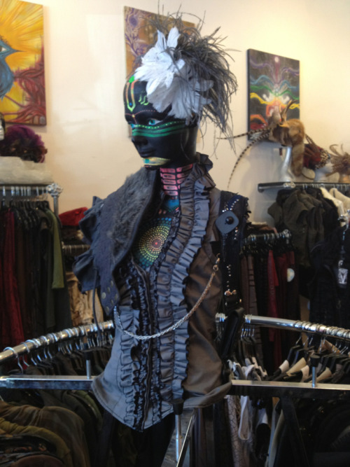 A burnertastic mannequin if I ever did see one @ Ceiba Records