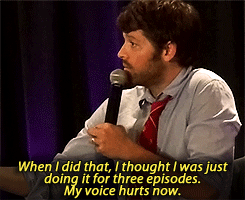  about Castiel’s voice (x) 