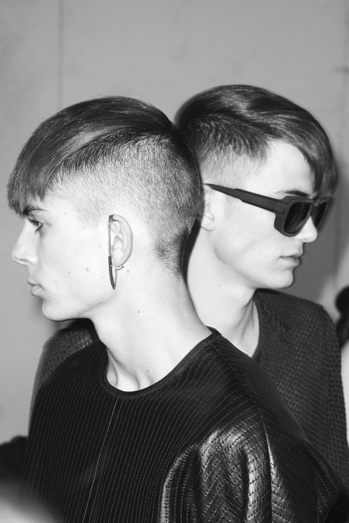 thefashionguy:  66lanvin: BEFORE the GIG at LANVIN………No.1