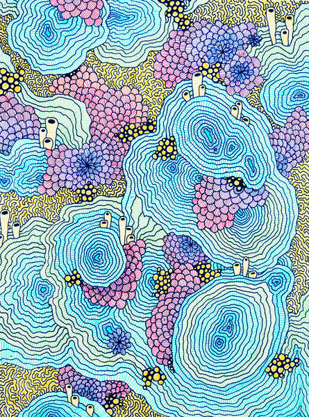 fuckyeahpsychedelics:  “Reef #3” by Theartistmakena 