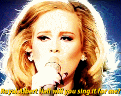 hugh-laurious:  Adele singing with fans at