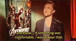 gofuckyourselftomhiddleston:  lokispants:  How important is fashion in your life ?
