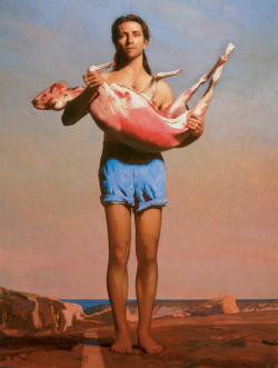 nuclearharvest:Lamb by Par Bo Bartlett 1990