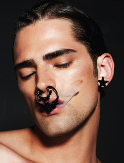 inamirror:  Sean O’Pry in Givenchy for Dansk Fall Winter 2012- Ohhh’ PRY by Michael Schwartz 