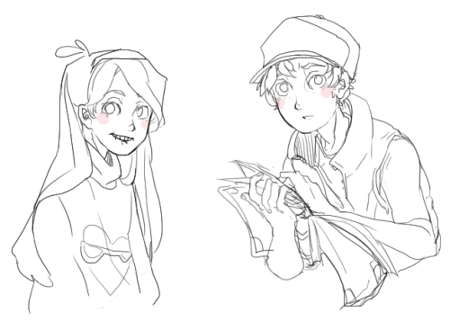 foodluck:  crappy gravity falls doodles,  ahah  ;u; 